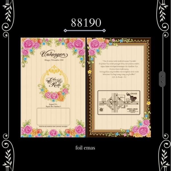 Undangan Blangko EB 88190 Undangan Blangko EB 88190