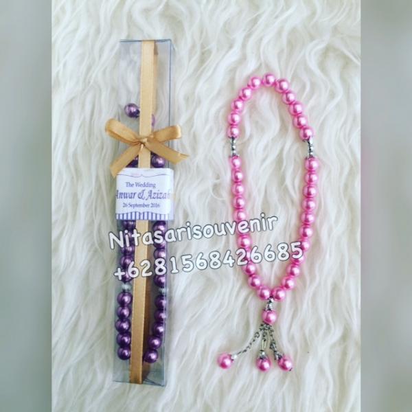 tasbih mutiara mika panjang tasbih mutiara mika panjang
