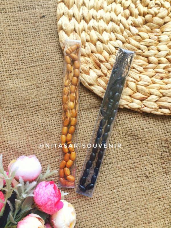 tasbih kayu mika panjang tasbih kayu mika panjang