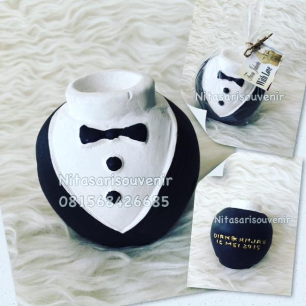 tempat lilin tuxedo grb. tempat lilin tuxedo grb.