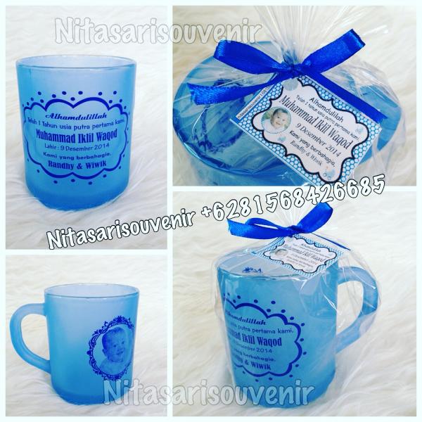 Gelas gagang gendut kecil Gelas gagang gendut kecil