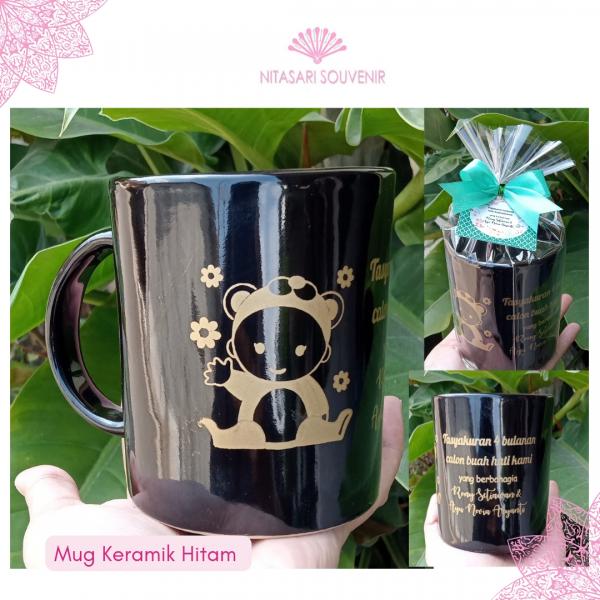 Mug Keramik Hitam Mug Keramik Hitam