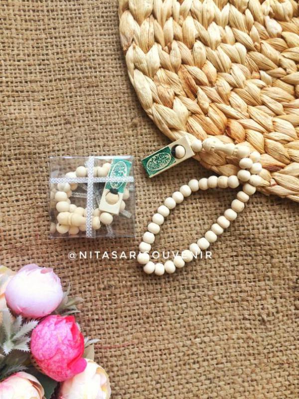 tasbih kayu mika persegi tasbih kayu mika persegi
