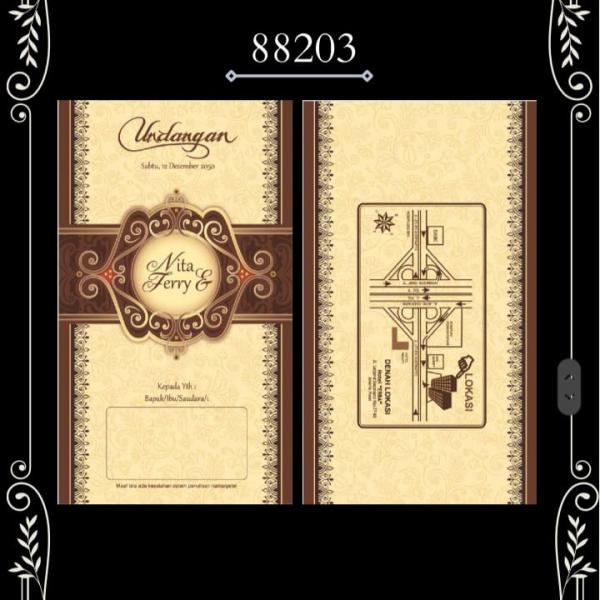 Undangan Blangko EB 88203 Undangan Blangko EB 88203