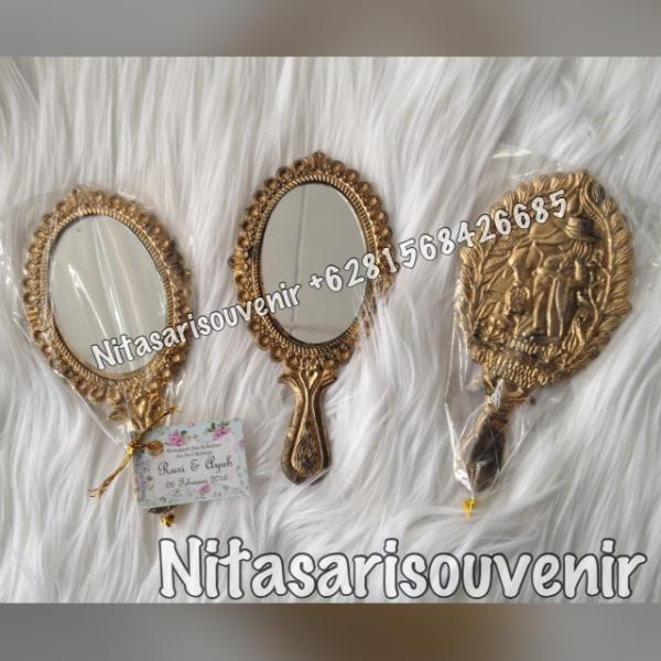 kaca gagang oval emas kaca gagang oval emas