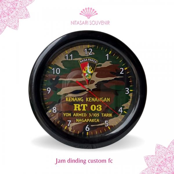 Jam Dinding Custom FC Jam Dinding Custom FC