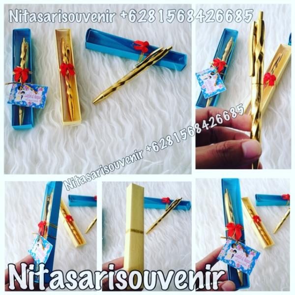Pulpen emas box 