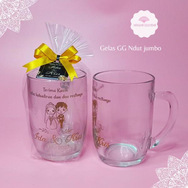 Gelas gagang ndut Jumbo Gelas gagang ndut Jumbo