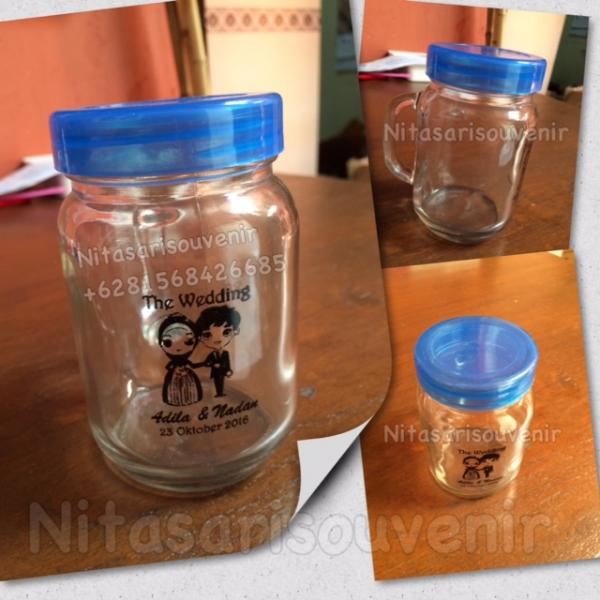 drink jar bening kecil drink jar bening kecil
