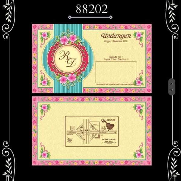 Undangan Blangko EB 88202 Undangan Blangko EB 88202